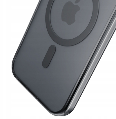 Mbrojtëse telefoni 3MK Frosty MagCase, për iPhone 16e, MagSafe, e zezë