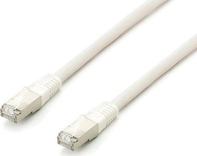Kabllo rrjeti Equip Patch Cable Cat6A, 0.5 m, S/FTP, e bardhë