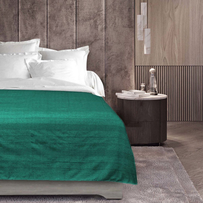 Mbulesë krevati Douceur d'Intérieur Green Sofa Bedspread, polikoton, 220 x 240 cm, jeshile