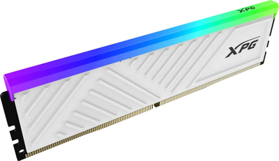RAM ADATA XPG Spectrix D35G, 32GB DDR4 3200MHz, Dual Kit, RGB, e bardhë
