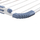 Varëse tharëse e pezulluar prej alumini 10 m—107x3x55cm (HM12166), bardhë