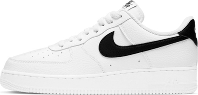Atlete Nike Air Force 1 Low 07, lëkurë, UK 7, të bardha të zeza