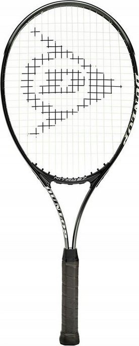 Raketë tenisi Dunlop Nitro 27, alumin, për të rritur, e zezë