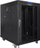 Kabinet rrjeti Lanberg Standing 19" 15U, deri 800kg, me ventilatorë, i zi