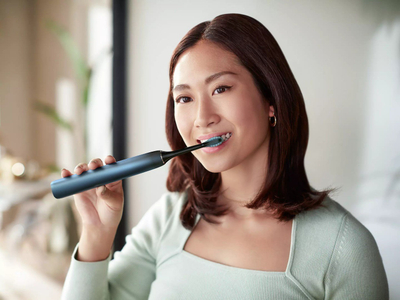 Furçë dhëmbësh elektrike Philips Sonicare DiamondClean 9000 HX9911/88, 4 programe, 3 nivele intensiteti, blu navy