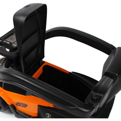Makina lodër shtytëse Enero Lamborghini Sports, për kalamaj 12m+, portokalli me të zezë