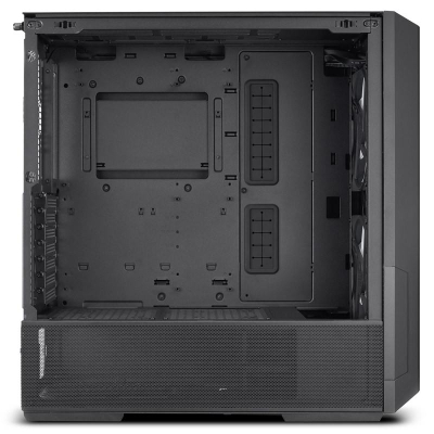 Kasa kompjuteri Lian Li LANCOOL 216, mid tower, xham i temperuar, e zezë