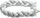 Mburojë krevati për bebe Sensillo Braid, 210 cm, pambuk, ngjyrë mint