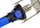 Thikë termike për stiropor Geko G81210, 250W, për materiale polimerike, blu