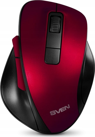 Mouse wireless Marvo RX-525SW, me Bluetooth edhe RF 2.4 GHz, 800-1600 DPI, i kuq