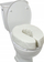 Rritës ulëse tualeti Sundo Soft, 10 cm, shkumë e butë, PVC e bardhë