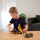 Lodër kamion Majorette Volvo R45D Grand Dump Truck, 20cm, 1:45, e verdhë