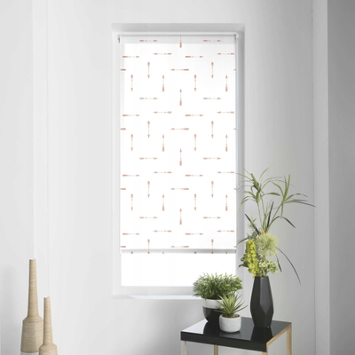 Roletë dritareje Roller Blind With Indian Motif, 60 x 180 cm, rozë