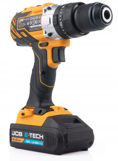 Çekiç kaçavidë pa kabllo JCB 18V, 65Nm, 2 shpejtësi, e verdhë
