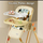 Karrige ushqimi Baby Center Melandi, +6 muaj, bezhë