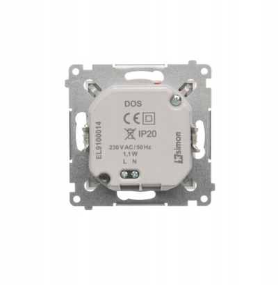 Trup ndriçues LED Simon 54 DOSB.01/11, 230V 1.1W, 4000K, i bardhë