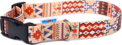Qafore qeni Matteo BOHO Tape Collar, 25mm, 34-60cm, shumëngjyrëshe