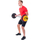 Set shtangë Pure2Improve Fitness Barbell P2I, 20 kg, me disqe çimentoje, shumëngjyrësh