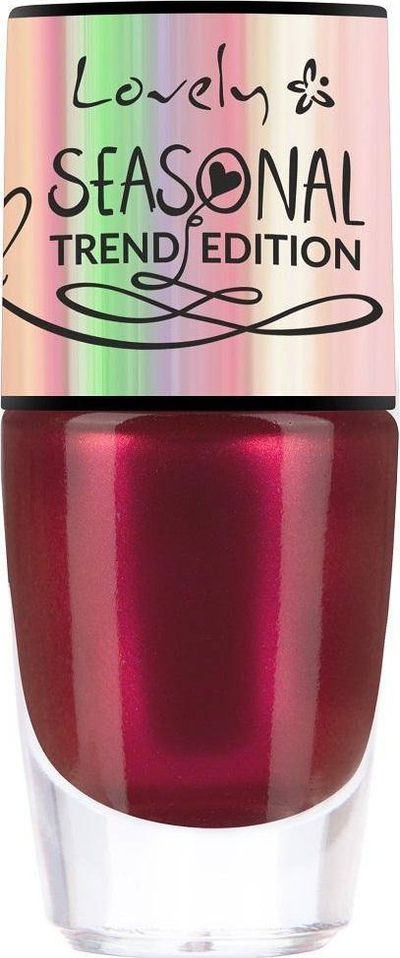 Llak thonjsh Lovely Seasonal Trend Edition, 8ml, me shkëlqim, i kuq