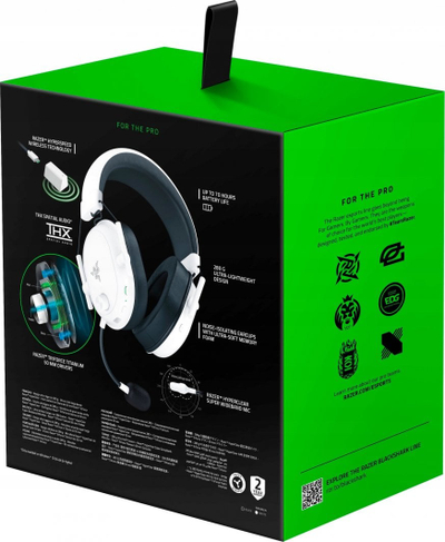 ​Kufje Razer BlackShark V2 HyperSpeed, të bardha