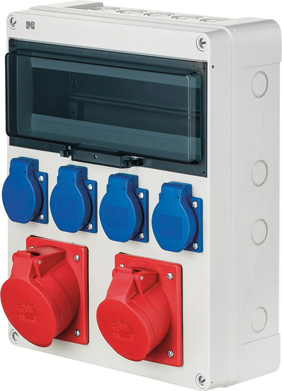 Bord shpërndarës Elektro-Plast RS-12, 12 module, IP44, gri