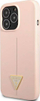 Mbrojtëse telefoni Guess GUHCP13LSLTGP, për iPhone 13 Pro 13 6.1", silikon, rozë