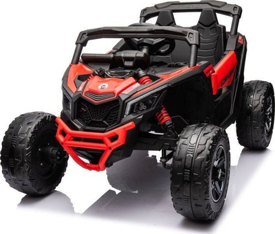 Makina elektrike për kalamaj Lean Toys Buggy Can-am DK-CA003, 24V, 2 ulëse, e kuqe