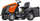 Traktor kositës Oleo-Mac OM92, motor 22HP, depozitë mrapa, portokalli