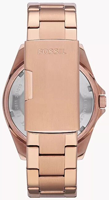 Orë dore Fossil Riley ES2811, ari rozë