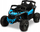 Makina elektrike për fëmijë Caretero Toyz Maverick, 24V, 4 motorë, blu