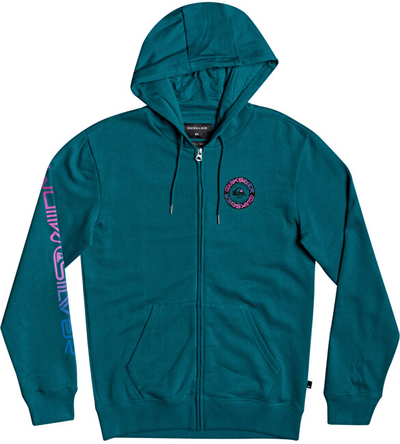 Duks Quiksilver Time Circle Screen Fleece EQYFT04207-BRS0, i kaltër, XL