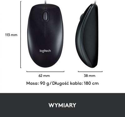 Tastierë + Maus Logitech MK120 (920-002563), EN