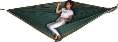 Varëse hamak Ticket To The Moon King Size, 320x230cm, deri 200kg, jeshile e errët