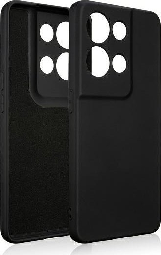 Mbulesë telefoni Beline Silicone Case Oppo Reno 8 Pro, silikon, për Oppo Reno 8 Pro, e zezë
