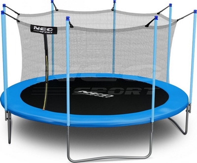 Trampolinë kopshti Neo Sport, 180 x 465 cm, e kaltër