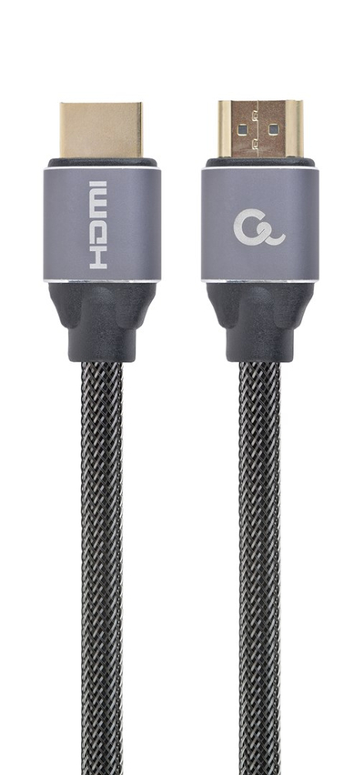 Kabllo HDMI Gembird CCBP-HDMI-2M, 2m, 4K UHD, silver