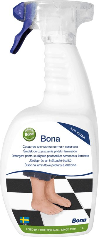 Pastrues për dysheme qeramike dhe laminate Bona, 1L