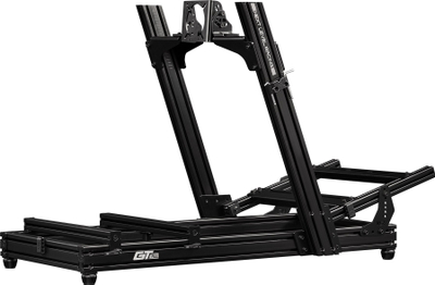 Komplet pllaka kokpiti Next Level Racing GT Elite Lite, për timon dhe pedale, material metalik, i zi
