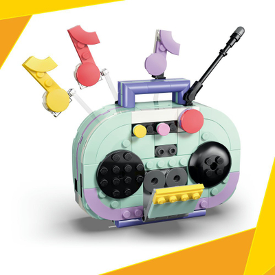 LEGO Creator Piano Dekorativ me Mace 3-ne-1 (31392), 485 pjese