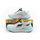 Këpucë sportive Skechers Max Run Slip Ins, me rrjetë që merr frymë, me shollë të butë amortizuese, gri