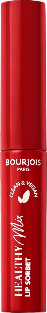 Gloss buzësh Bourjois Healthy Mix Lip Sorbet Sundae Cherry 01, 7.4g, rozë
