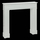 Dekor oxhak Case Christmas Fireplace, MDF, 96 cm, i bardhë
