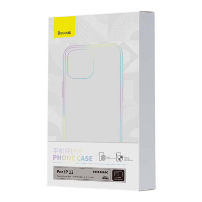 Futrollë telefoni Baseus Simple për iPhone 13, transparente