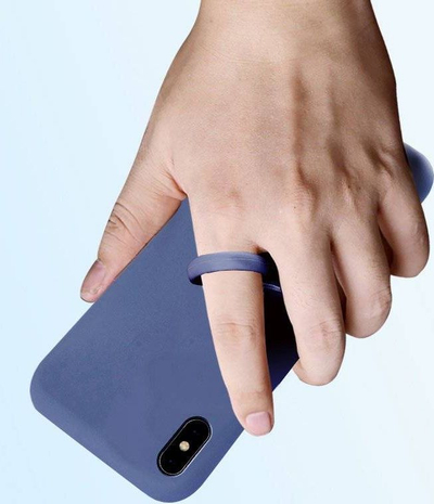 Varëse telefoni Hurtel Diamond Ring, silikon, për gisht, lejla