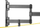 Krah muri për monitor Deltaco ARM-1204, 13"-27", i zi