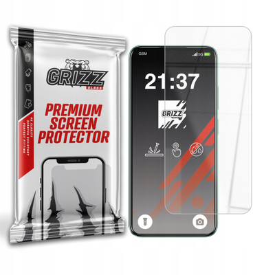 Xham mbrojtës hibrid Grizz për Infinix Hot 50 4G, 9H, transparent