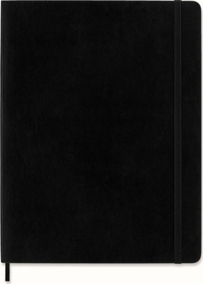 Fletore profesionale Moleskine Professional XL, 19x25 cm, 192 faqe, e zezë
