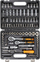 Set veglash Complete Tool Set, 108 pjesë, çelësa 1/4" dhe 3/8", në kuti plastike