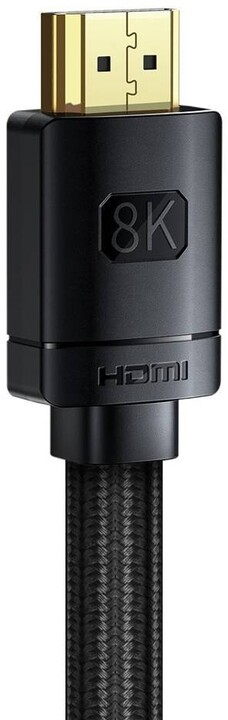 Kabllo BASEUS HDMI 2.1, M / M, 8K, 3m, e zezë