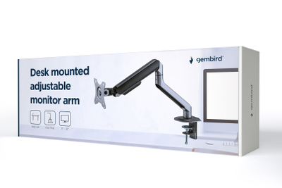 Mbajtëse monitori Gembird MA-DA1-05, 32", e hirtë